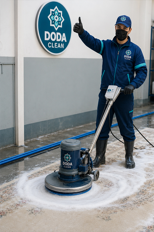 Профессиональная мойка ковра Doda Clean, пример 5